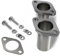 Universal Reparatur Flanschset VZ Abgasanlage von Ø45 50 55 60mm Auspuff Flansch.SET aus Massivstahl inkl Befestigunsmaterial (Ø60mm) F.160