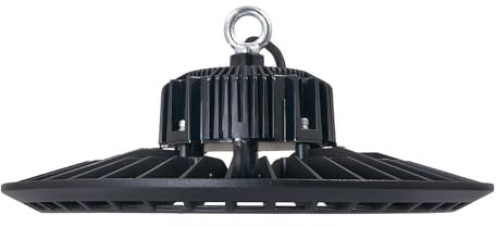 KOLORENO Industrieleuchte IP65 LED High Bay - UFO 200W - Staub- und Wasserfest - Gleichmäßige und Helle Ausleuchtung - Neutralweiß (4000K) - Elegantes Design - Energieeffizient - 35x15,5 cm