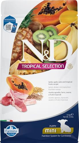FARMINA ND Dog Welpe Tropical Selection Mini Lamm, 1,5 kg