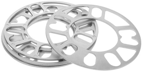 JECOMPRIS 4 Pièces Cales De Roue Lot de Entretoises pour Voiture Épaisseur Adaptables Roues Accessoires De