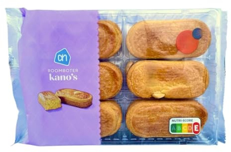 Kanos Holland 6 Stück Gevulde kano's Mandel-Gebäck (270g Gesamtgewicht)