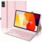 IVEOPPE Funda Teclado Xiaomi Redmi Pad SE 11, Ultra Delgada Case con Magneticamente, Español Ñ Capa Teclado Retroiluminado Bluetooth para Redmi Pad SE 11 Pulgadas 2023, Rosa