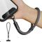 newplenty Handykette Kurz Universal,Verstellbar Handyanhänger, Schlüsselband, Handschlaufe, Handygurt, Handgelenk,Handyband, Anti Verlust mit Ultradünnem Patch (Dunkelgrau)