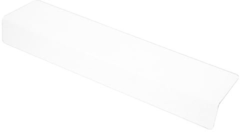 OUNONA Spritzschutz Für Badewanne Über Ecke PVC Dusch-wasserschutz Eck-spritzschutz Für Badewanne Seitlicher Spritzschutz Für Dusche Badewannen-spritzschutz