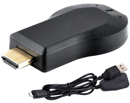 Appareil De Mise En Miroir TV - Écrans Sans Fil Adaptateur D'affichage, Récepteur hdmmi À Connexion Rapide | Projecteur D'écran HD Pour Téléphone, Tablette, Ordinateur Portable En Streaming TV, Partag