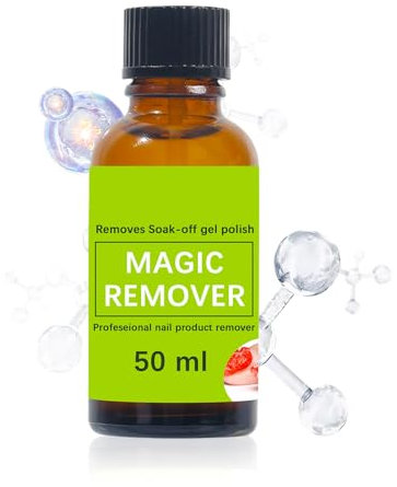 Disolvente de Acrílico - Quitageles de 50ml | En Formato De Gotas Y Naturales De Fácil Uso Para Mujeres Y Niñas