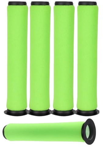 5X Compatiable Gtech Air Ram Filters for MK2 & MK2 K9 – Replacement Long Washable Cone Stick Filters with Cordless Vacuum Cleaners