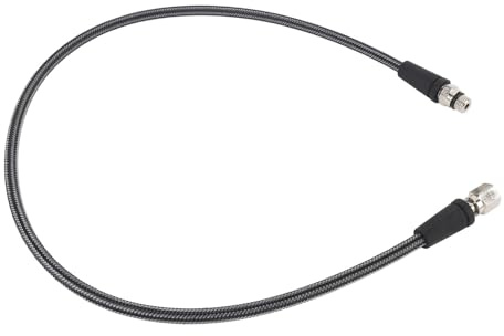 Bonbela 80 cm Hoher Hochdruckschlauch aus Kohlefasergeflecht, Flexibles Tauchen für BCD-Regler, Unterwassertauchausrüstung mit Vielseitiger Leistung