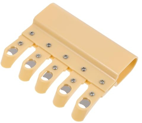 AUTSUPPL Outil de Dessin Résistant à L'usure Chutes pour Tableau Noir Jaune en Plastique pour Enseignants de Musique et Peinture Tableau