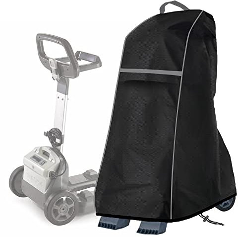 Pool-Roboterreiniger-Abdeckung, universelle Passform für Delphin, Pentair, Polaris-Poolroboter, robuste, wasserdichte Aufbewahrung mit hochwertigem zweifarbigem Design mit Kordelzug