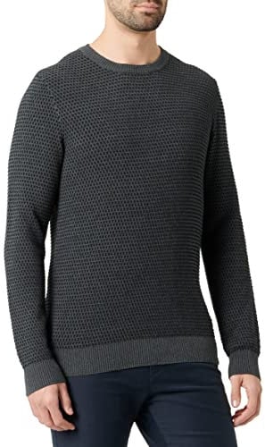 Jack & Jones Pullover Herren, Dark Grey Melange, S