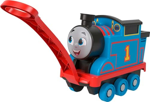 Thomas und seine Freunde Biggest Friend Thomas Spielzeugzugmotor mit Aufbewahrung für Vorschulkinder ab 2 Jahren, HHN32