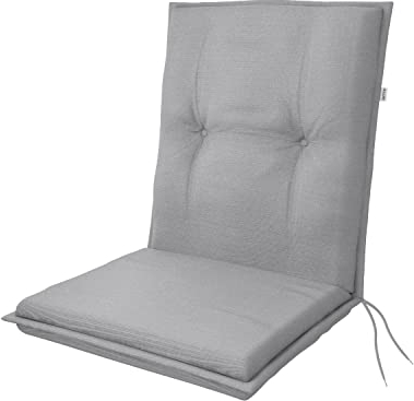 Doppler / Niederlehner Star/Gartenstuhlauflage/Niederlehner/Grau/ca. 100 x 48 x 6 cm