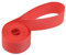 X AUTOHAUX 24 Zoll Fahrrad Felgenband Felgenband Liner Innenschlauch Schutzband PVC Rot Paar