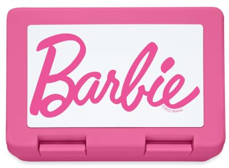 Spreadshirt Barbie Klassisches Logo Brotdose Lunchbox, One size, Pink