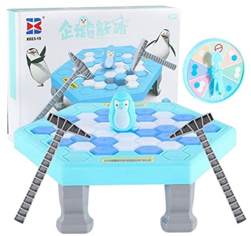 delr Pinguin – interaktive Probleme für Kinder – Oard Puzzle Game Vaterschaft Büro Penguin Trap Hammer Knock Ice für Kinder