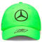 Mercedes AMG Petronas Formel 1 Team – 2023 George Russell Driver Cap, neon green, Einheitsgröße