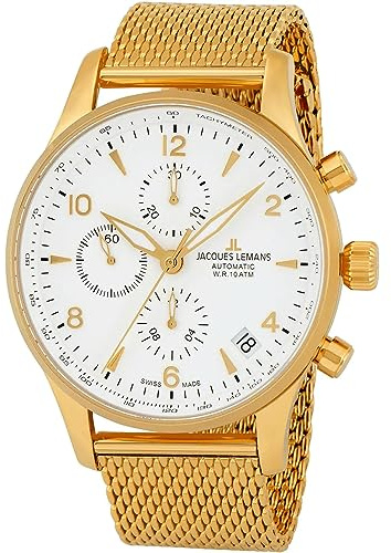 JACQUES LEMANS Analog mid-31296, Gold