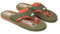 Animal Jekyl Mens Flip-Flops - Slip-on, Lightweight & Comfortable Footwear with Soft Padded upper Straps - Best for Spring Summer & Outdoors Dark Green Adult Shoe Size 10