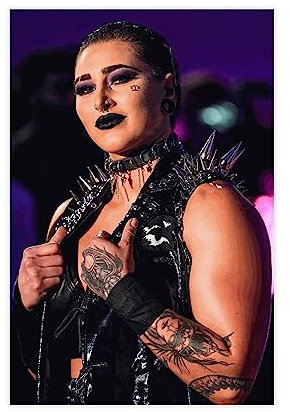 GUyfam Rhea Ripley Wrestler Poster 23 Leinwand Poster Schlafzimmer Dekor Sport Landschaft Büro Zimmer Dekor Geschenk 30 x 45 cm