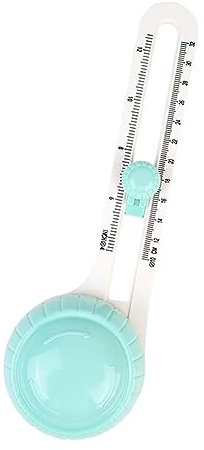 Puooifrty 1 Stück Kreisschneider für Papier Zirkel Kreisschneider Kreis Papierschneider für Scrapbooking Grün