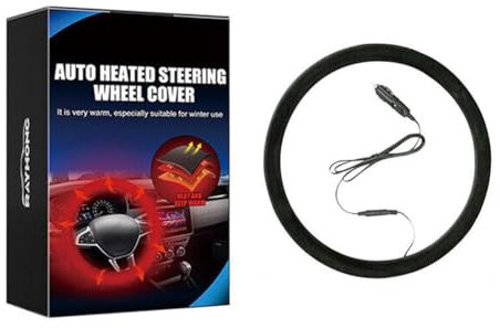 12 V Riscaldato Volante Cover Design Libero Riscaldamento Auto Riscaldamento Scaldamani Interni Breathabl Dettagli Accessori Auto Merci