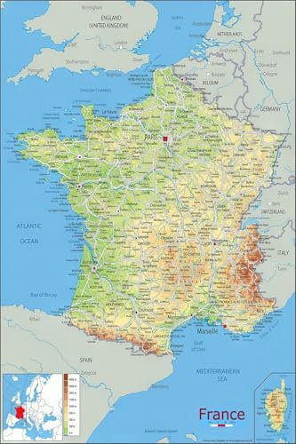 PEKNUX 1000 Teile Puzzle Für Erwachsene - Holz - Jigsaw - Klassisch - Puzzle - 1 Set - 1000 Teile - 75 cm x 50 cm - 12 - 99 Jahre - Unisex - [Multiple: Blau, Grün, Braun, Rot] - Fortgeschritten