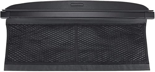 LUMZAG Auto Einziehbare Hintere Kofferraum Hutablage Für Smart 453 Fortwo Forfour 2014 2015 2016 2017 2018 2019, Kofferraum Trennwand Vorhang Schattenschutz PrivatsphäRe Vorhang