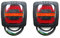 MelTruck® 2x LED Positionsleuchte mit Blinker E9 LKW Anhänger Traktor Schlepper Bagger NEU (3-Funktion-LED Rückleuchte)