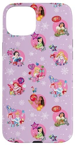iPhone 15 Plus Disney Princess Seasonal Sentiments Winter Holiday Christmas Case