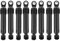 FHAJKTJB 8 Pcs， 100N， Compatible For LG ，Washing Machine Shock Absorber Washer Front Load Part Black Plastic Shell Home Appliances Accessories