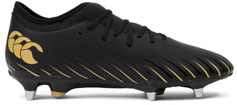 Canterbury Adults Unisex Speed Falcon Team Soft Ground Rugby Boots Black
