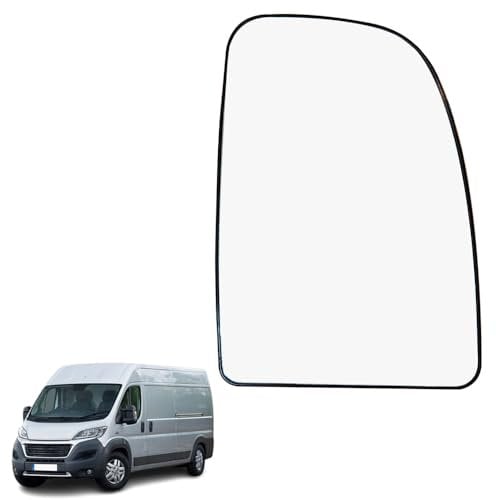 Ruolin Spiegelglas Rechts, Außenspiegel Glas Ersatz Spiegelglas Beheizbar Rechts Kompatibel mit Ducato Jumper Boxer 2006-2021