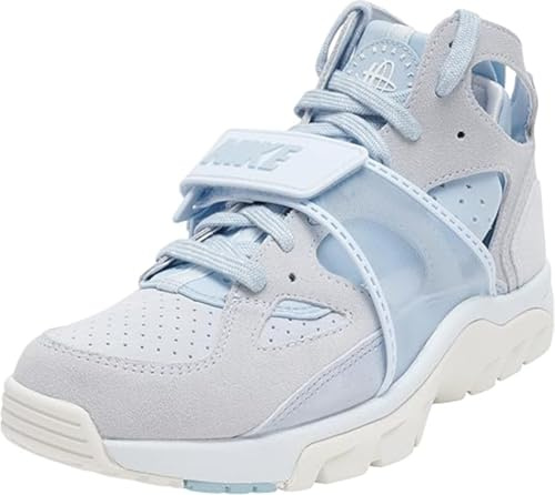 NIKE Herren AIR Trainer Huarache Sneaker, Blue Tint LT Armory Blue Summit White, 43 EU