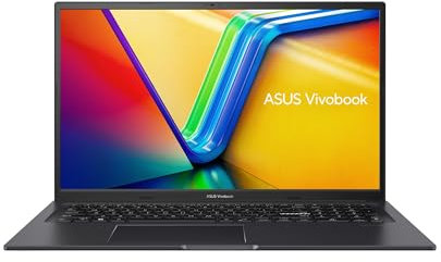 ASUS Vivobook 17X | Indie Black (K-Serie) | 17,3 FHD | Core i9 13900H | RAM: 40GB | SSD: 2TB | beleuchtete Tastatur | Windows 11 Pro | Office 2024 Pro #mit Notebooktasche