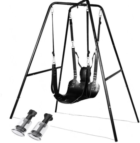Free Standing Sex Swings for Adults Couples Heavy Duty with Frame Swing Bedroom Pleasure Woman,#3