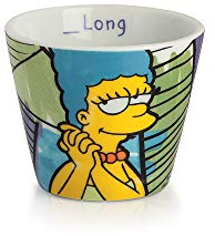 Egan PTS83/2B Bicchierini caffè, Modello Marge, Porcellana, Multicolore, 2 unità (Confezione da 1)