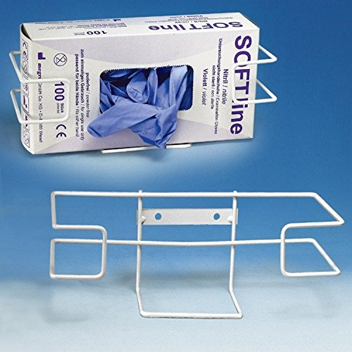 Handschuhbox-Halterung ratiomed, aus Draht, weiß,1St