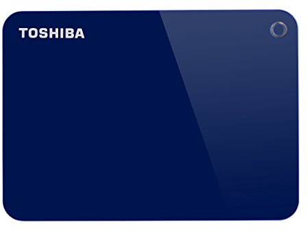 Toshiba Canvio Advance - Portable Disco Duro Externo 2.5 USB 3.0 (1 TB) Color Azul