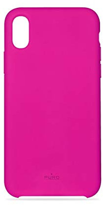 Puro Icon Custodia Sottile per iPhone X, Rosa