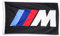 WHGJ BMW M Logo-Flagge, 91,4 x 152,4 cm, IIIM, Rennwagen, große Garage, Dekoration, Banner