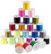 PH PandaHall 250m Filo di Nylon per Braccialetti 25 Colori Corda di Nylon Colorato, 0.8mm Filo per Gioielli Stringa Intrecciato Macrame Forniture per Gioielli Artigianato Fare
