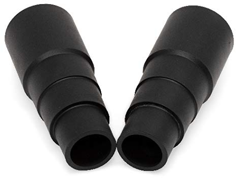 2 Universal Staubsauger Adapter zur Reduzierung Reduzierstück für alle gängigen Werkstattsauger und Werkzeuge z. B. Stichsäge, Exzenter Schleifmaschine Bohrmaschine Härtegrad weich