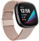 Faliogo Kompatibel Mit Fitbit Versa 3/4 Und Sense Armband - Edelstahl Metall Ersatzband Mit Magnetschloss