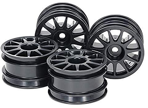 TAMIYA - M-Chassis 11-Sp.-Felge Schwarz (4);Zubehör, Felgen, Tuning, basteln, Hobby