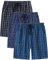 AjezMax Herren Schlafanzughose Kurz Baumwolle Kariert Pyjamahose Shorty Sommer Nachtwäsche Schlafshorts Schlafanzug Sleep Hose Pants Größe M