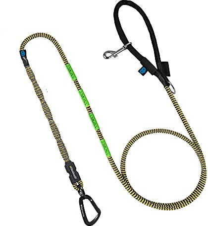 IDEALEASH Maxi Laufleine für Hunde - Hundeleine große Hunde - Joggingleine für Hunde über 20kg