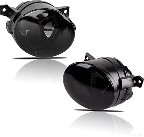 TOPTHAN 2X fendinebbia Anteriori per Volkswagen GTI Golf 5/V Jetta III/3 Scirocco Up Amarok(VW 1K1 1K5 1K2 137 138) SEAT Mii KF1 Skoda Citigo Bj.2003-2017 grigio