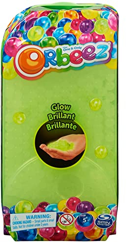 Orbeez Im Dunkeln leuchtende Wasserperlen - 1.200 original für Kinder getestete Wasserperlen im wiederverschließbaren Behälter für kreativen Spielspaß, für Kinder ab 6 Jahren