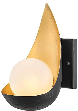 Elstead Wandleuchte Ren Gold Schwarz